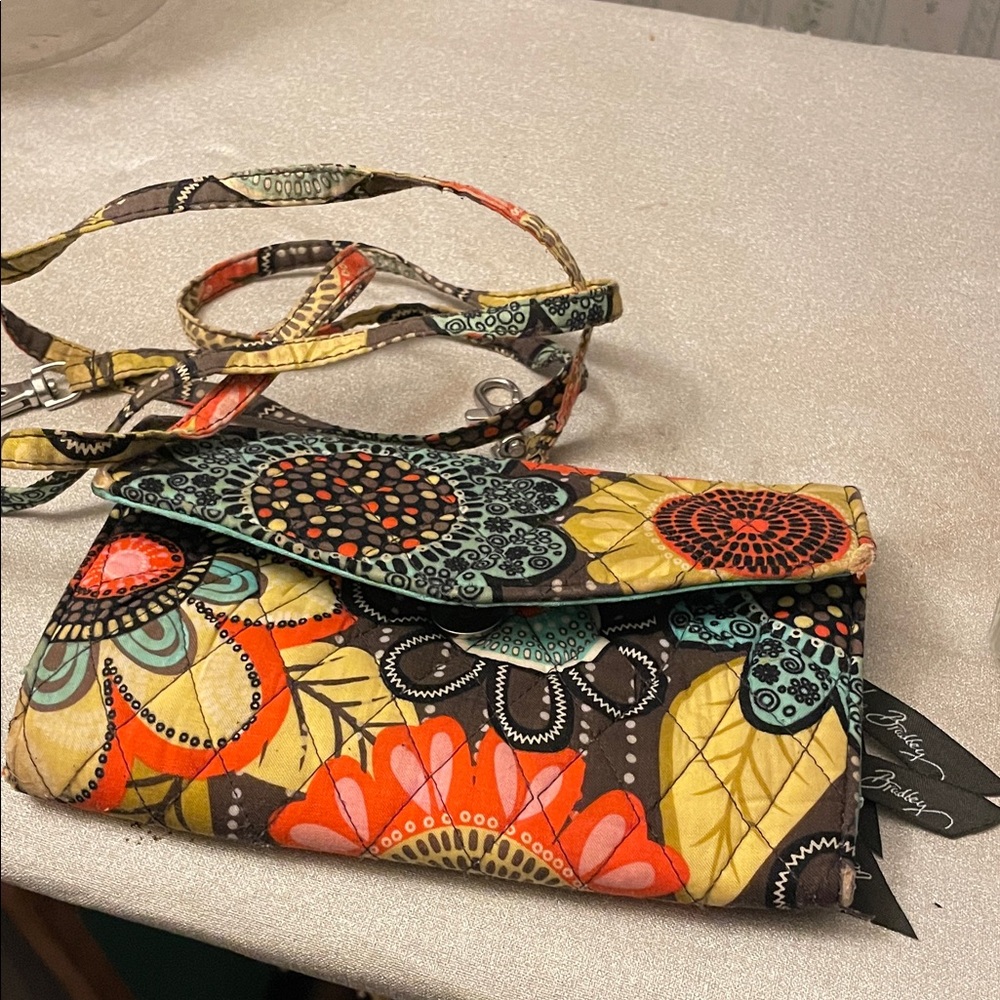 Vera Bradley Floral Crossbody Bag - Multicolor